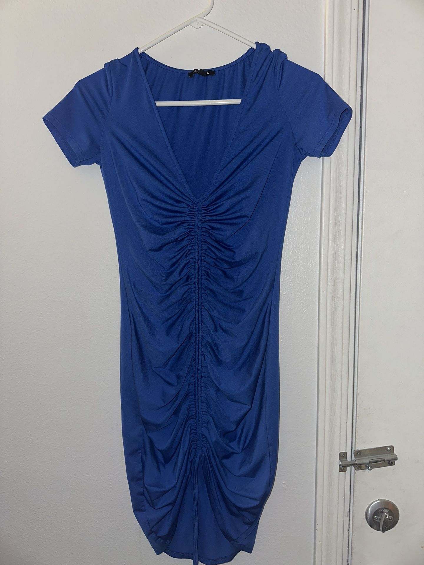 Fashion Nova Elegant Blue Dress