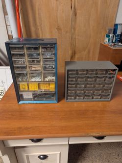 2 Hardware storage bins