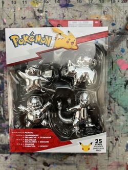 Pokémon 25 Years Chrome Figures