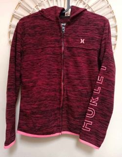 NWOT Hurley Fleece Jacket Girls Size 10
