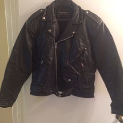 Leather Wilson’s motorcycle jacket xl