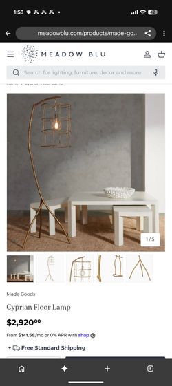 Made Goods Cyprian Floor Lamp