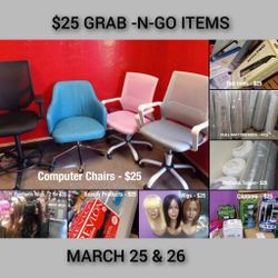 The $25 Grab -N- Go Event