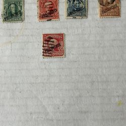 United States Possession Stamps Of The Philippines Set Of 5