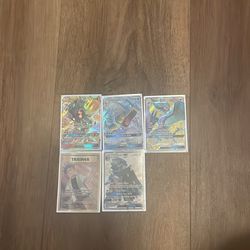 GX cards for a great price all good condition except brock card