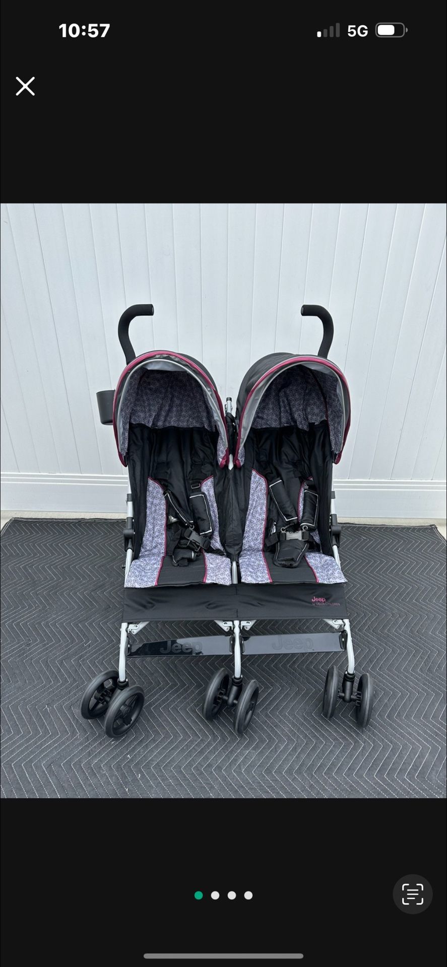 Stroller/ Jeep Scout Double Stroller/ Jeep/ Kids/ Toddler/ Travel/ New