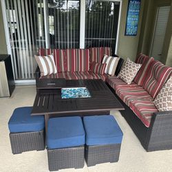 Fire-Pit And Patio Furniture