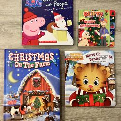 4 Like New Christmas Themed Children’s Book Bundle