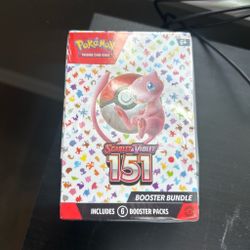 151 scarlet and violet booster bundle