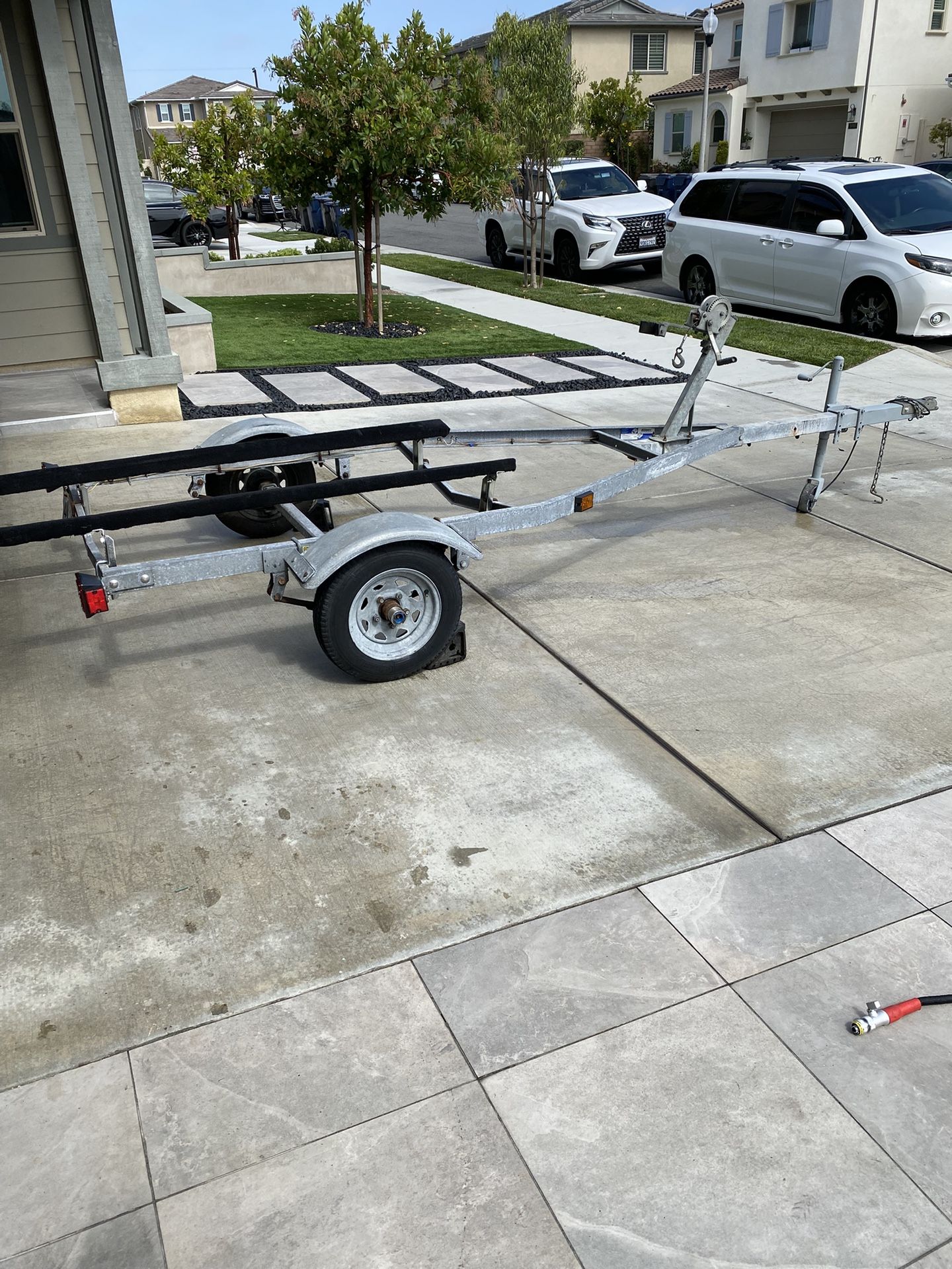 2011 Pacific galvanized Trailer Fits Boat 9-14ft