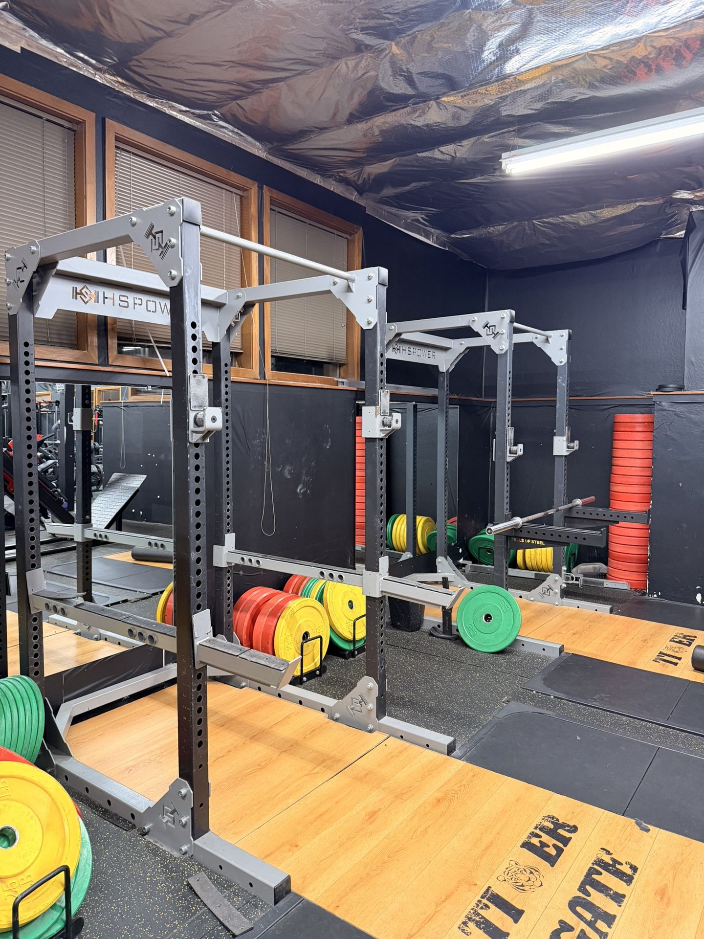 Commercial Squat Rack With Platform Hansu Power