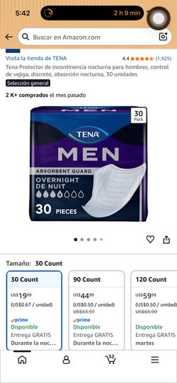Pampers man overnight