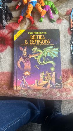 Deities & Demigods D & D Book 1980