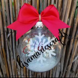 Personalized floating ornament