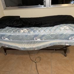 Twin Size Hospital Bed With Mattress 