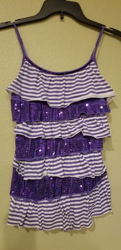 Girls JUSTICE size 16(fits like 14) top