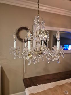 Shabby chic chandelier