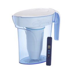 NEW - ZeroWater® 7 Cup Ready-Pour® Filtered Pour-Through Water Pitcher Free Ship