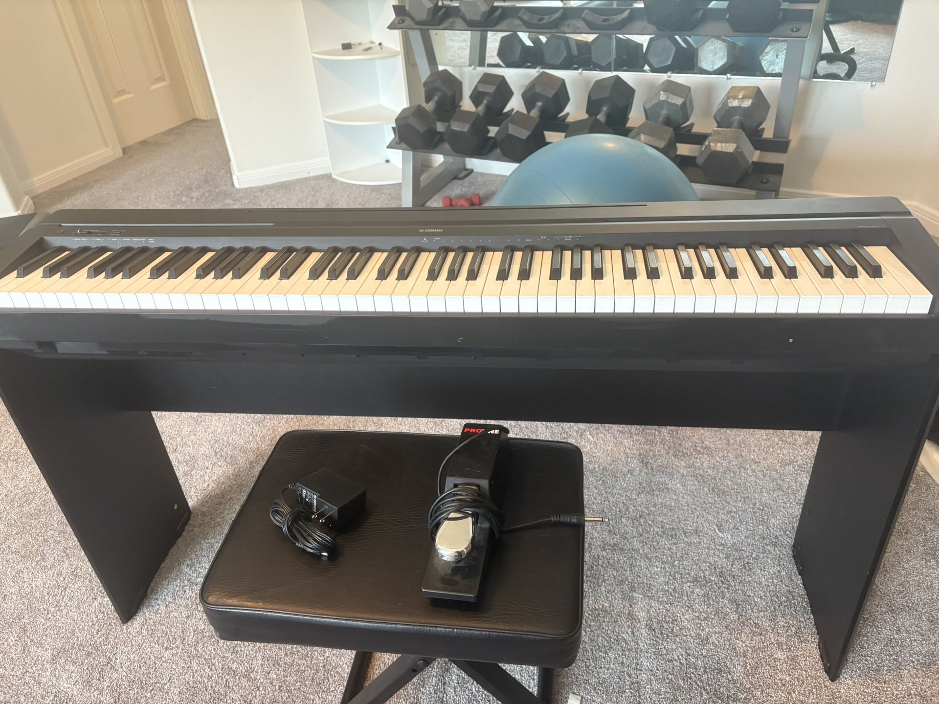 Yamaha P-45 Piano/keyboard 88 Weighted Keys