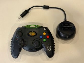 NEW MadCatz Wireless Original Xbox Controller & Dongle