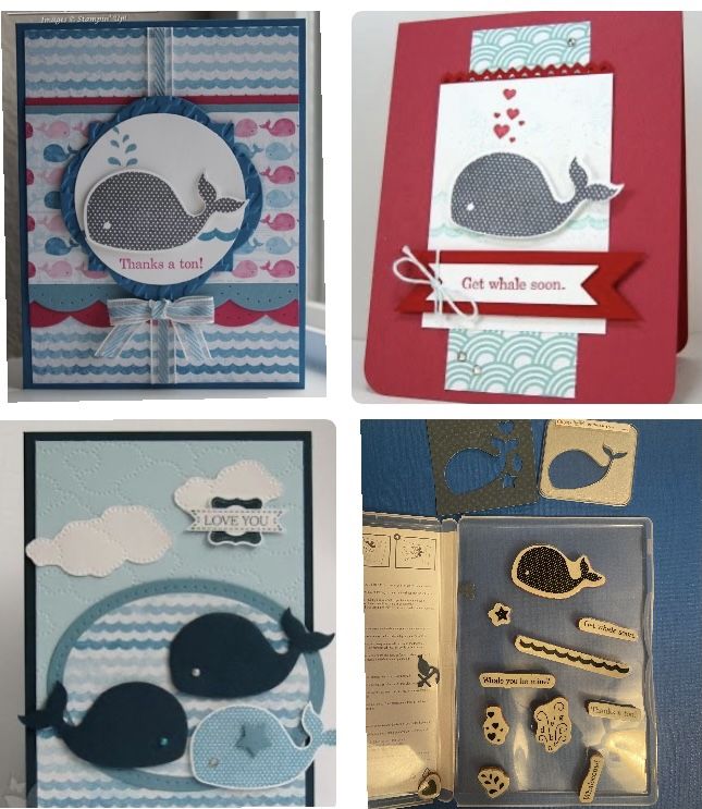 Oh Whale Stamps & Whale Die Cut (Read)