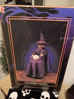 Vintage Fortune Telling Witch