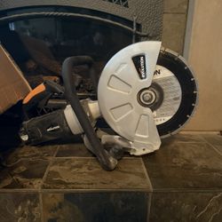 12” Evolution Concrete Saw (LIKE NEW)
