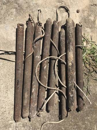 Vintages Cast Iron Antique Sash Window Weights Architectural