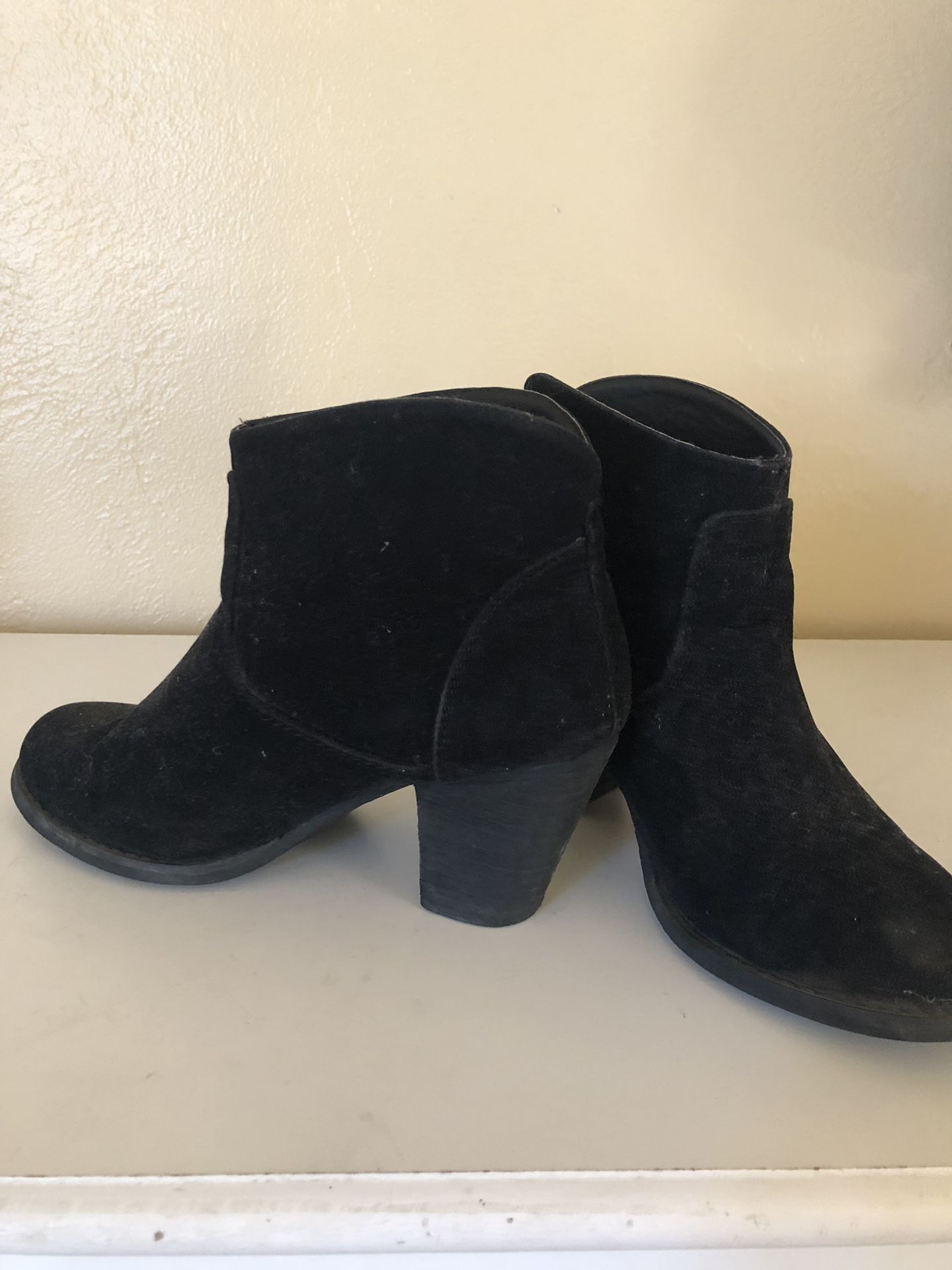 Black booties
