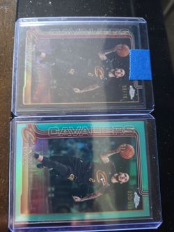 Lonzo Ball Topps Chrome Cavaliers Card Lot Serial Numbered