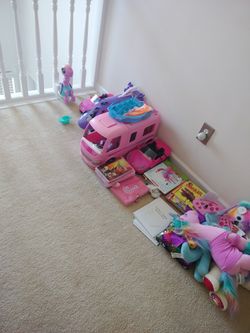Barbie Camper - Plane And Car For Sale Bundle