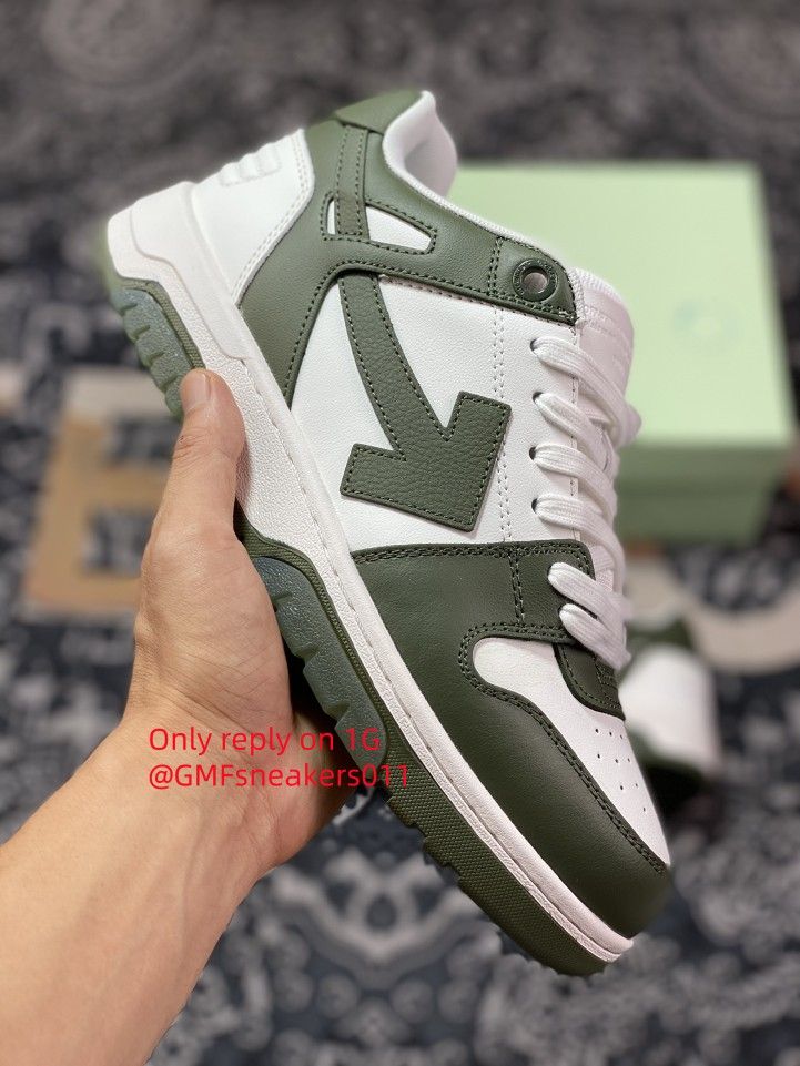 Off-Whiteâ„¢ co Virgil Abloh Out Of Office Low-top Leather SneakersOOO 6