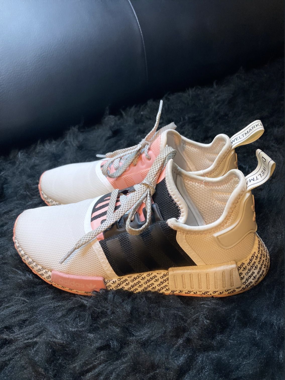 adidas gazelle silver green womens nmd_r1 shoes
