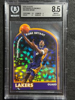 2000-01 Kobe Bryant Hoops Originals #H4 Hot Prospects BGS 8.5 NM-MINT+