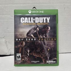 Call Of Duty Advanced  Warfare  Xbox One  