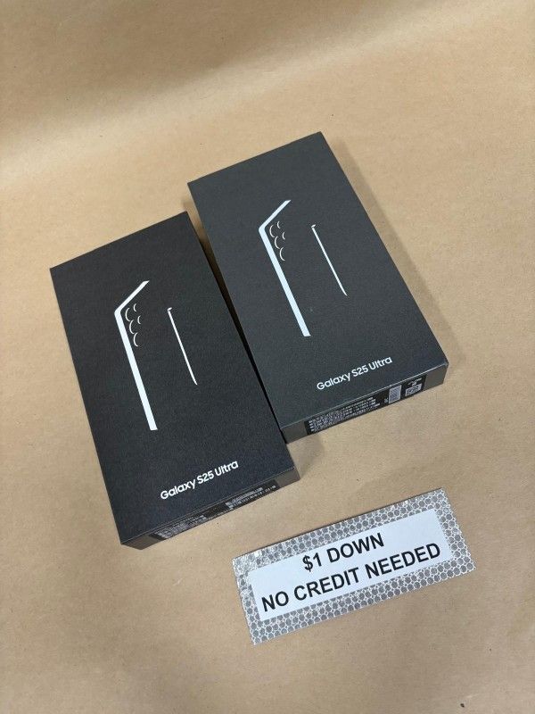 Samsung Galaxy S25 Ultra 5G - Only $1 Today Pay The Rest Later!