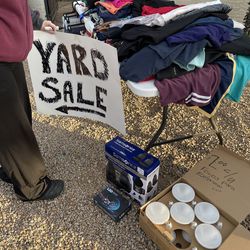 Yard sale 44th dr and fryer