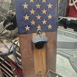 Bottle Cap Remover And Budweier Basket
