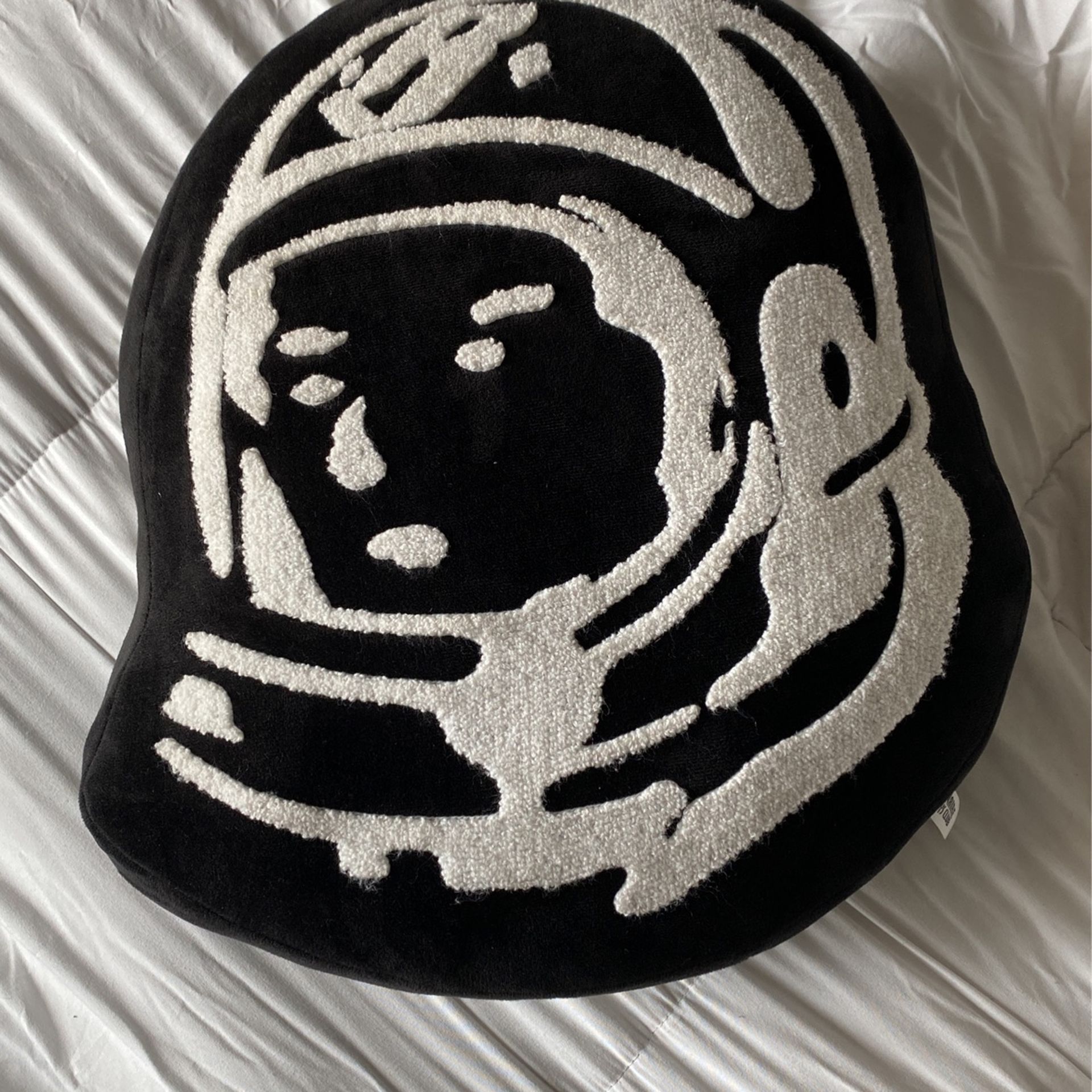 Billionaire Boys Club “Helmet Head “ Embroidered Plush Pillow