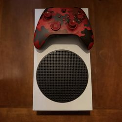 Xbox Series S With Red Camo Controller USED But Works Perfectly 