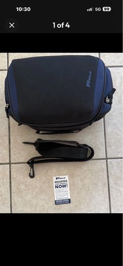 Targus Velocity 8 Camera Bag Shoulder Sling Blue And Black