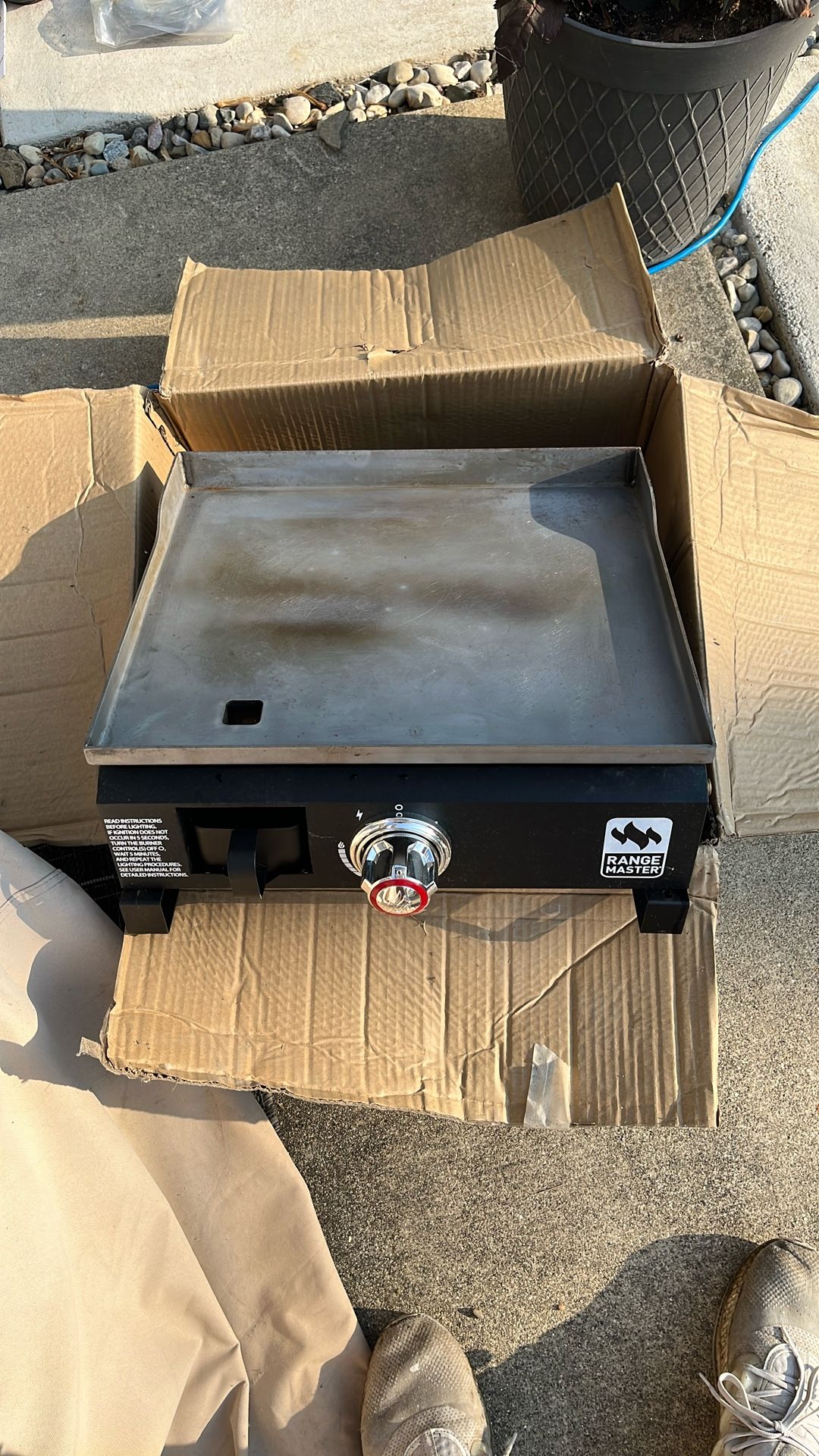 17 Inch Gas Griddle