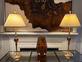 Gorgeous Red Pearl Lamps