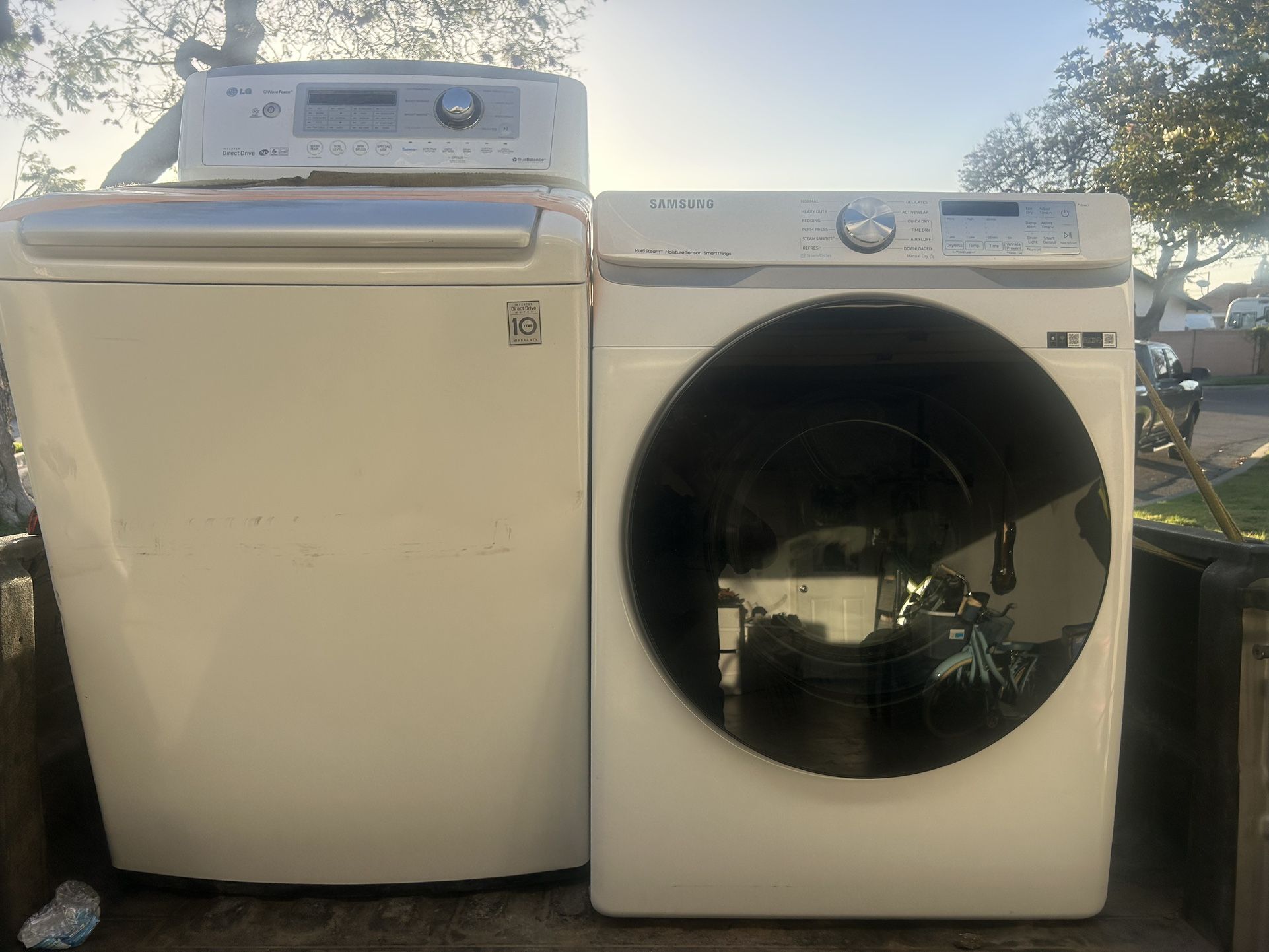 Washer And Dryer Samsung And LG