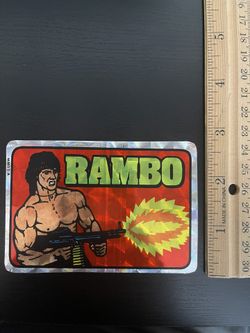 Rambo Movie Stickers 