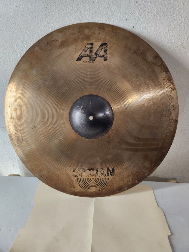 24 Inch Sabian AA Bash Ride Cymbals