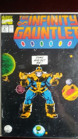 Marvel Comics Infinity Gauntlet number 4
