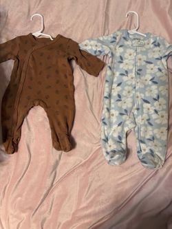 Baby Footed Sleeper Onesies Bundle of 2