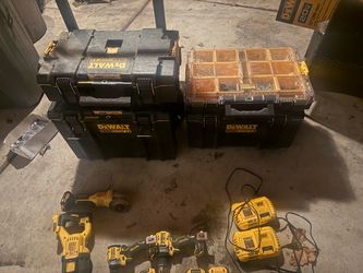 DeWalt 20V MAX Power Tool Bundle – Batteries, Chargers & ToughSystem Boxes