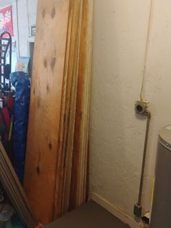 Plywood panels pressure treated 24 total